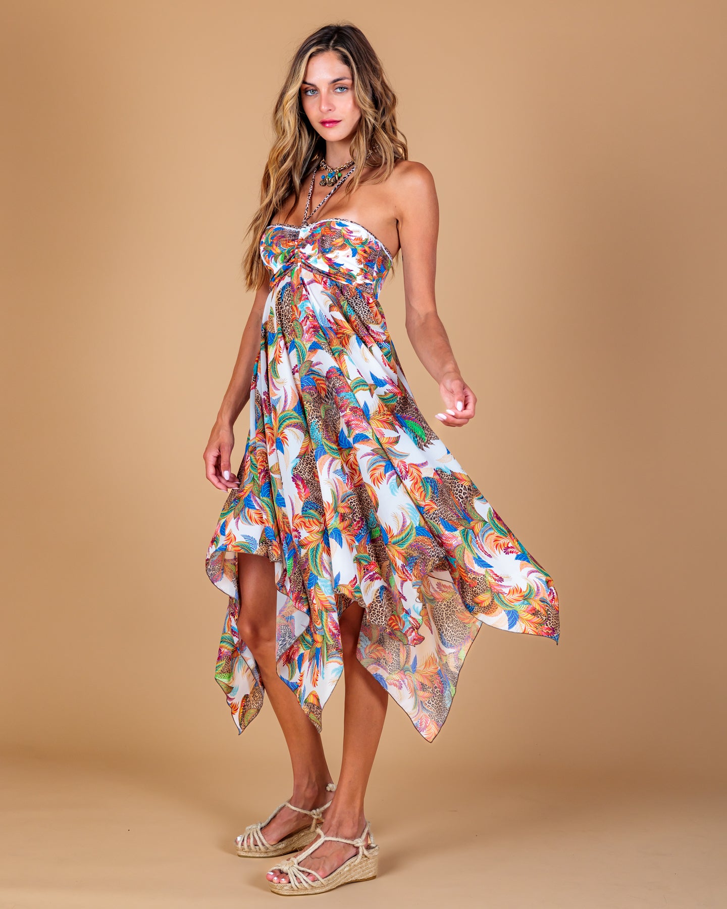 Vestido Picos Hawaii