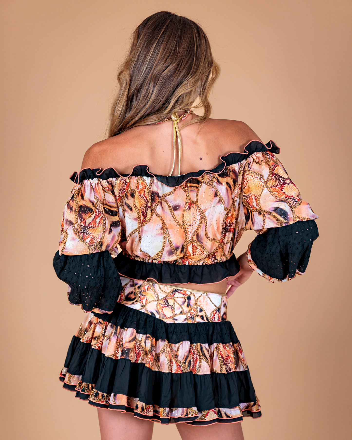 Minifalda Caribe Tigre