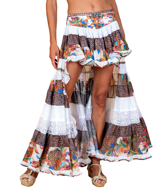 Falda Espectáculo Hawaii