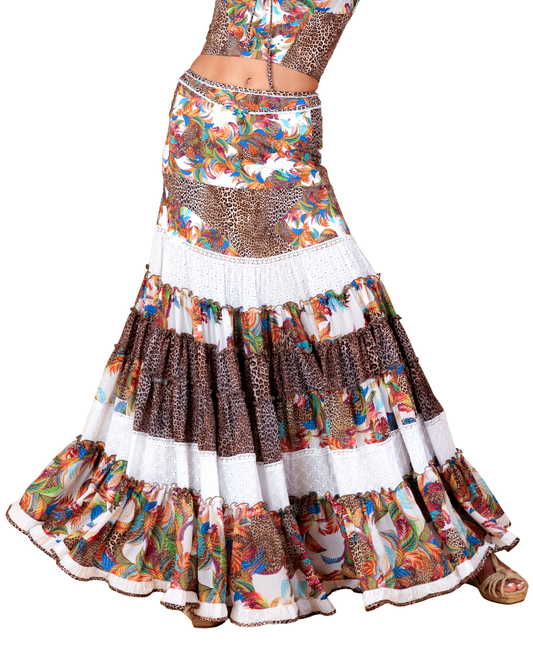 Falda Larga Hawaii