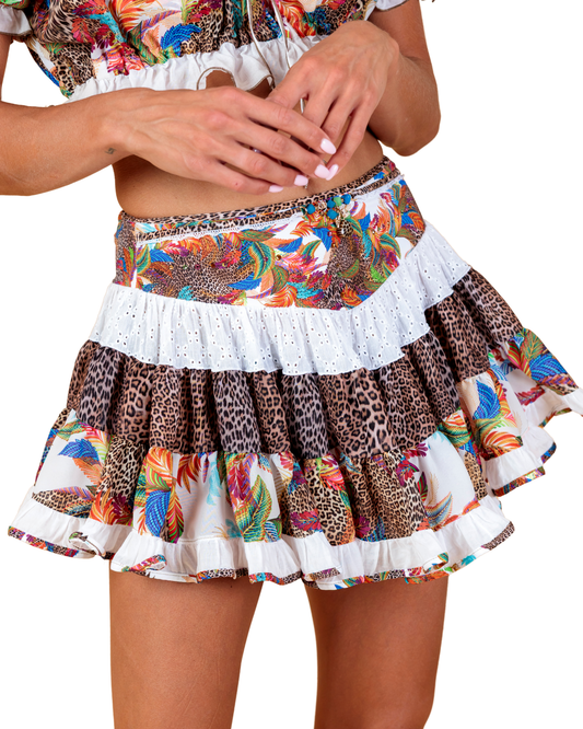 Minifalda Caribe Hawaii