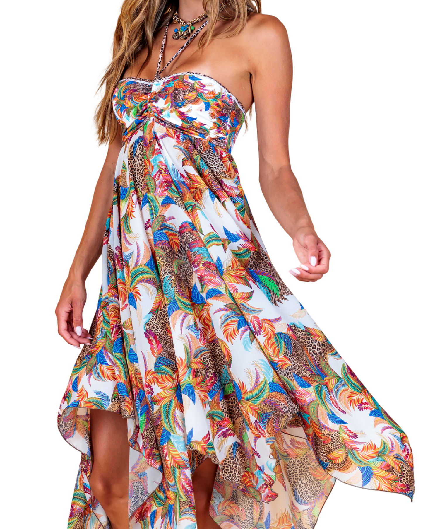 Vestido Picos Hawaii